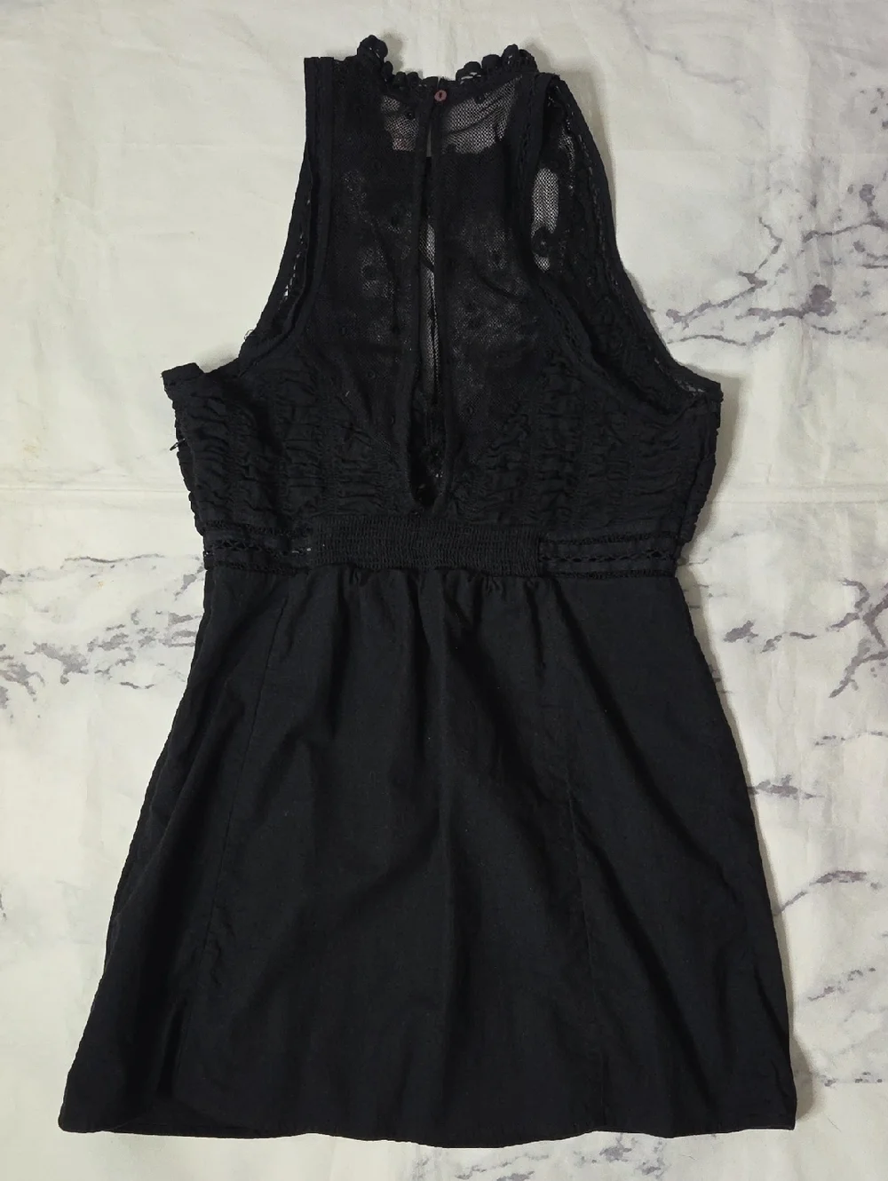Free People Valencia Mini Dress In Black